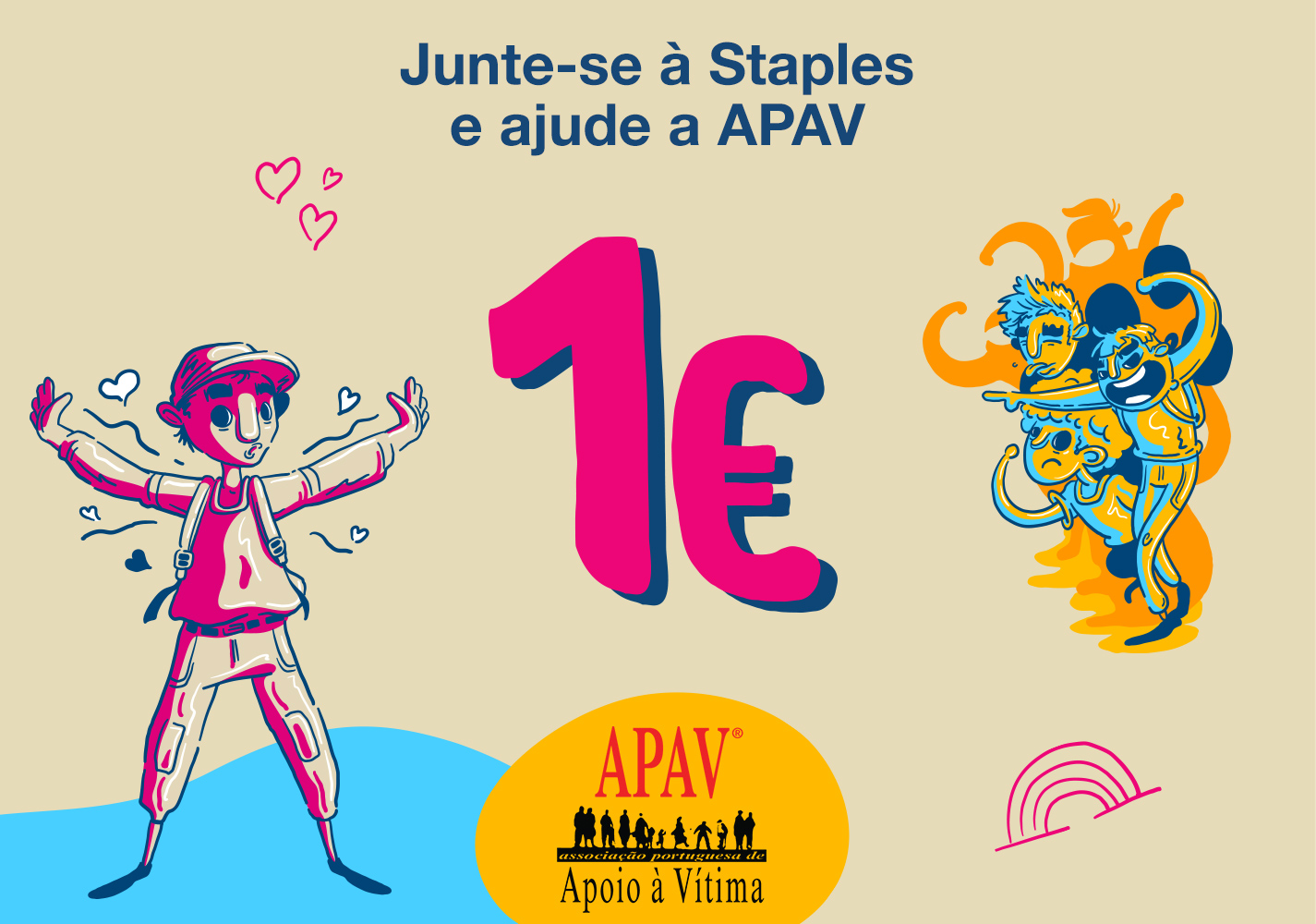 Campanha Staples APAV